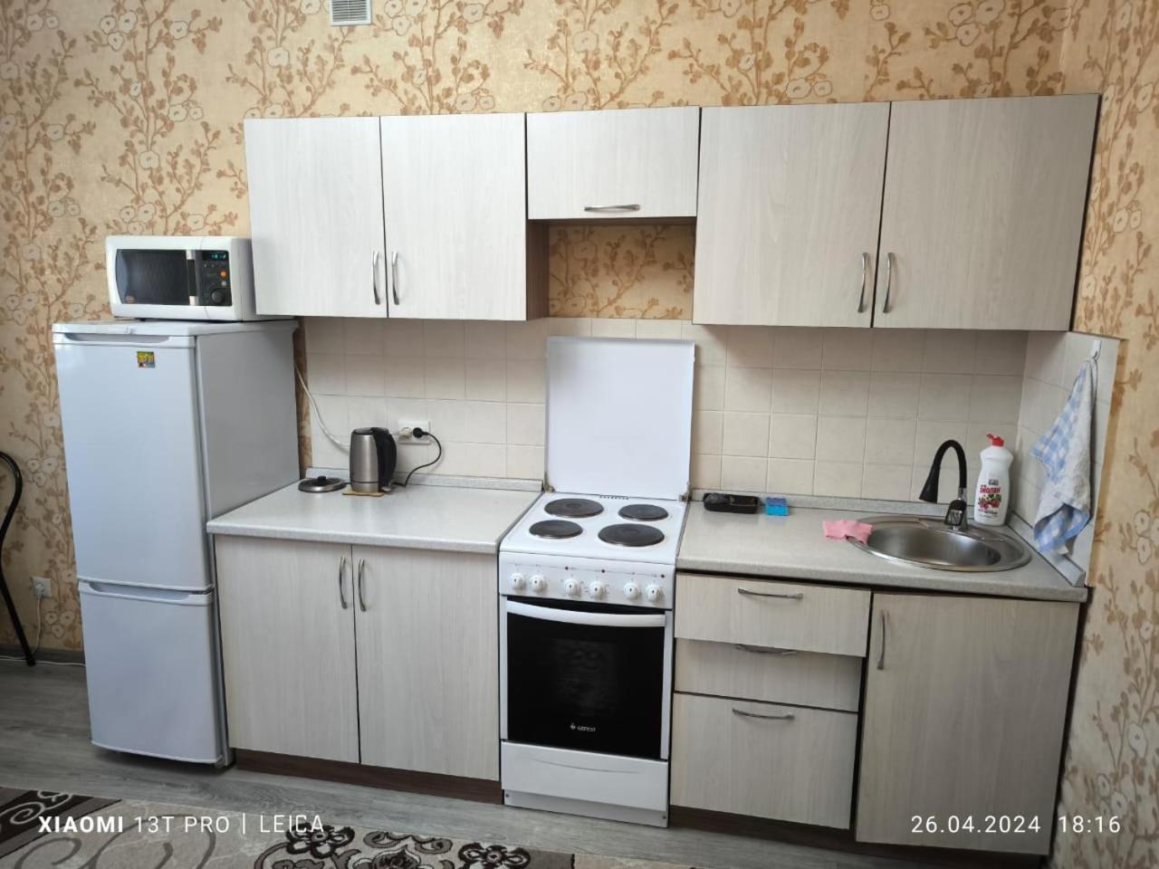 Уютная Квартира Комфорт Класса112 阿斯坦纳 外观 照片